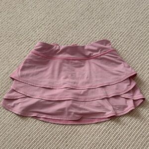 Athleta Pink Tiered Skort